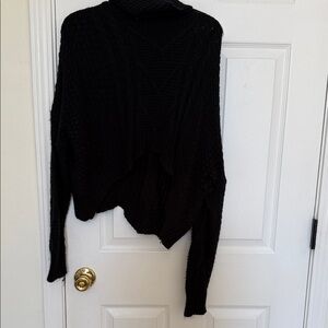 SHEIN Black Turtleneck Sweater